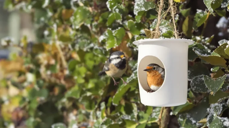 Arrêtez de jeter ce pot en plastique : les oiseaux en raffolent surtout en hiver Arrêtez de jeter ce pot en plastique : les oiseaux en raffolent surtout en hiver