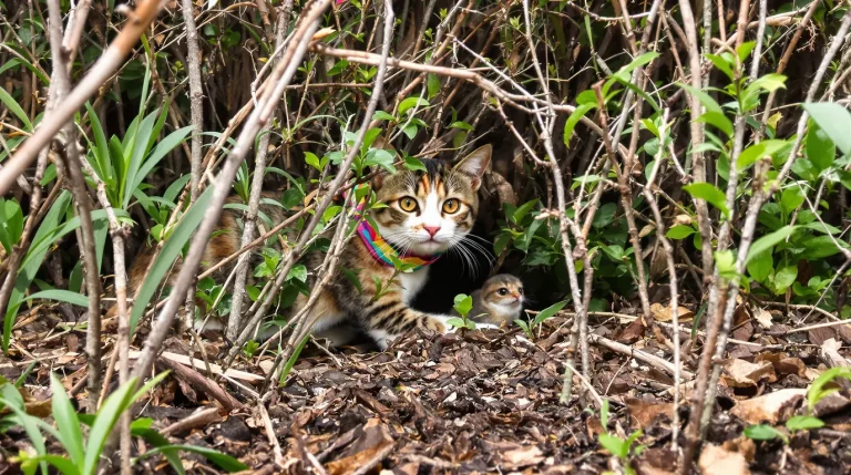 On adore les chats, mais cette astuce au jardin protège les oiseaux sans priver le félin On adore les chats, mais cette astuce au jardin protège les oiseaux sans priver le félin