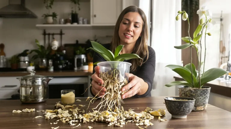 Orchidée : obtenez une floraison spectaculaire rapidement avec une simple pomme de terre