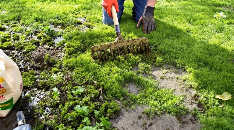Votre pelouse est envahie de mousse après l’hiver ? Le geste tout simple que les paysagistes appliquent toujours Votre pelouse est envahie de mousse après l’hiver ? Le geste tout simple que les paysagistes appliquent toujours